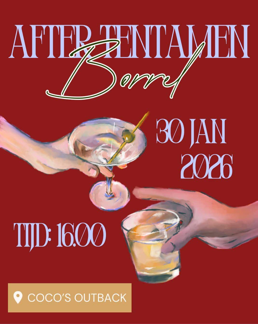 After tentamen borrel