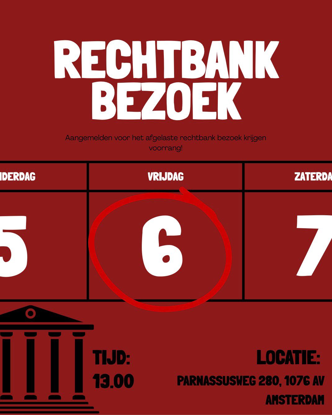 Rechtbank bezoek